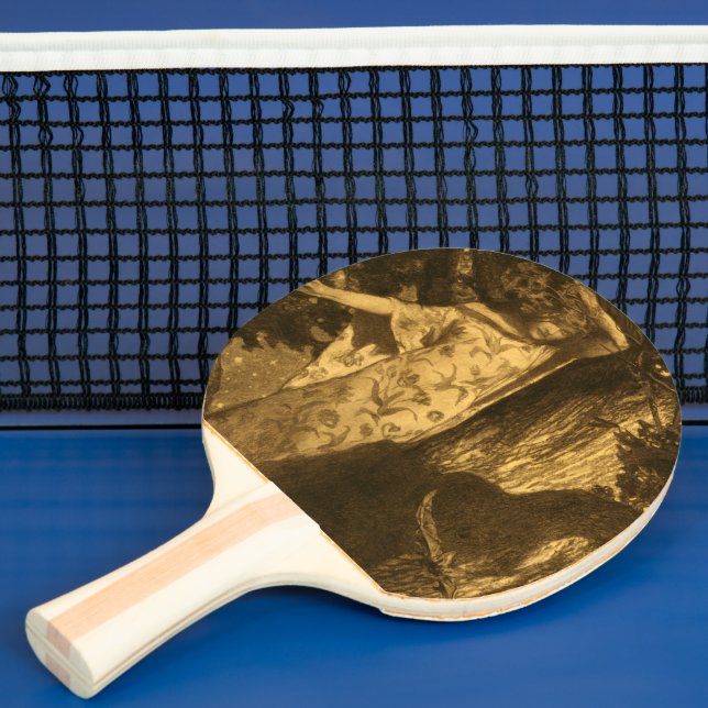 Raquette De Ping Pong Tellement hantés Gardiens de la nuit au clair de l (Insitu)