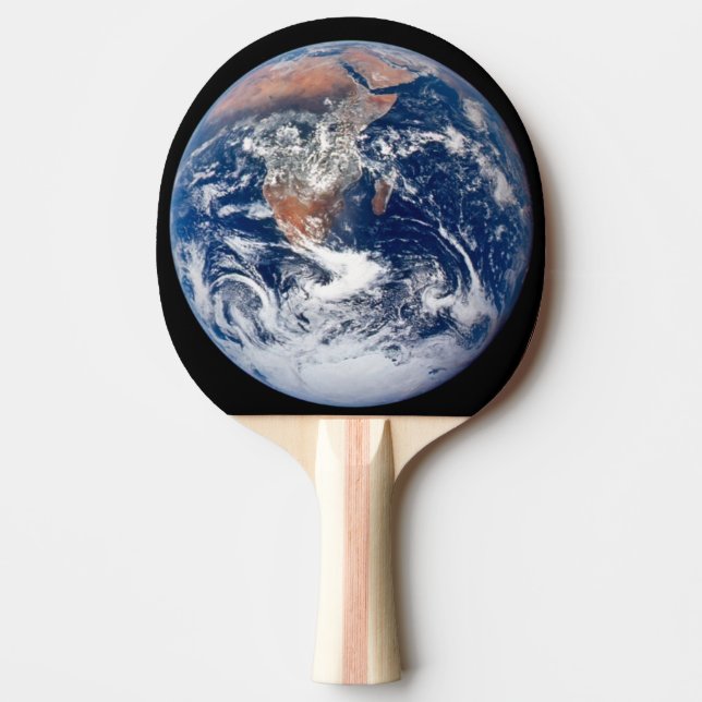 Raquette De Ping Pong Terre bleue noir (Devant)