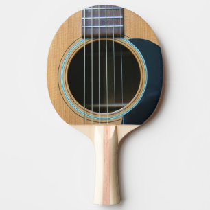 RAQUETTE DE PING PONG THÈME DE GUITARE