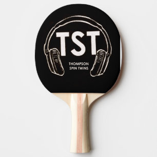RAQUETTE DE PING PONG THOMPSON SPIN TWINS (VISITE OFFICIELLE DU MARCHAND