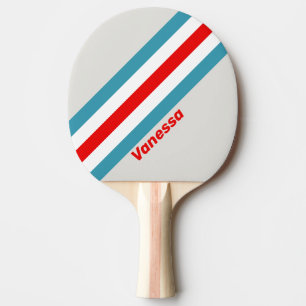 Raquette De Ping Pong Thunderbird Rayé avec Nom