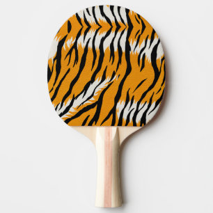 Raquette De Ping Pong Tiger Skin Poster de animal Design Motif
