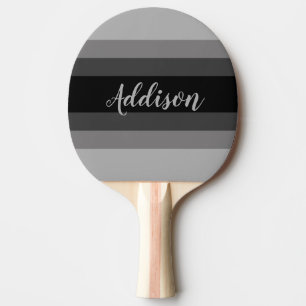 Raquette De Ping Pong Tons de gris Ombre sur mesure