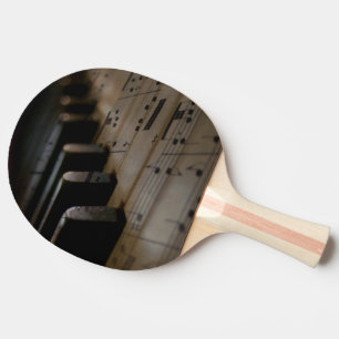 Raquette De Ping Pong Touches de piano de musique antique