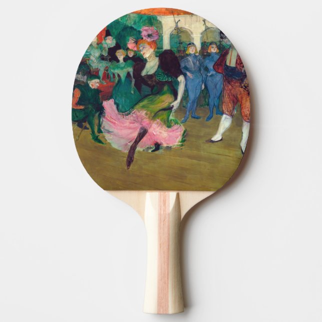 Raquette De Ping Pong Toulouse-Lautrec - Marcelle Lender, Danse Bolero (Devant)
