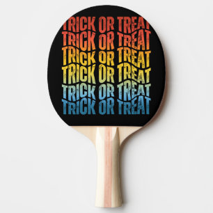 RAQUETTE DE PING PONG TOUR OU TREAT