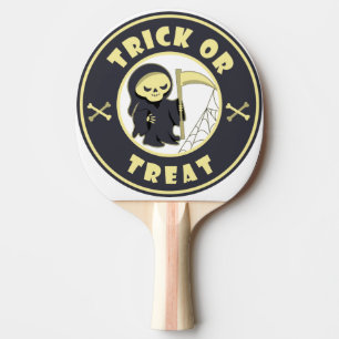 Raquette De Ping Pong Trick ou traiter Halloween griffeur caractère