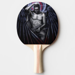 Raquette De Ping Pong Triste Sympathie Pour Le Diable