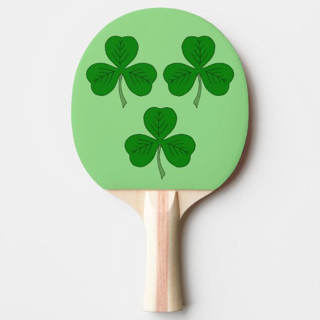 Raquette De Ping Pong Trois Shamrocks (Devant)