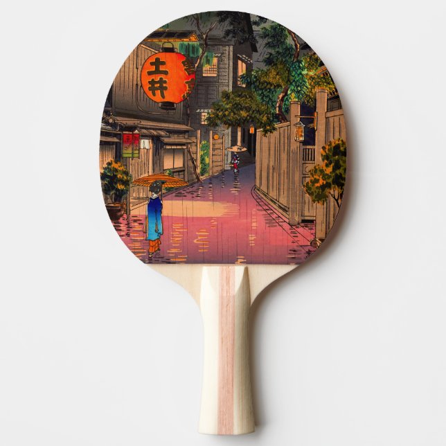 Raquette De Ping Pong Tsuchiya Koitsu - Soirée à Ushigome (Devant)