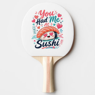 Raquette De Ping Pong Tu M'as Eu au Sushi – Mignon Nigiri Kawaii