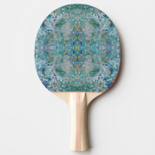 Raquette De Ping Pong Unique Moderne Un Design D'Art Abstrait