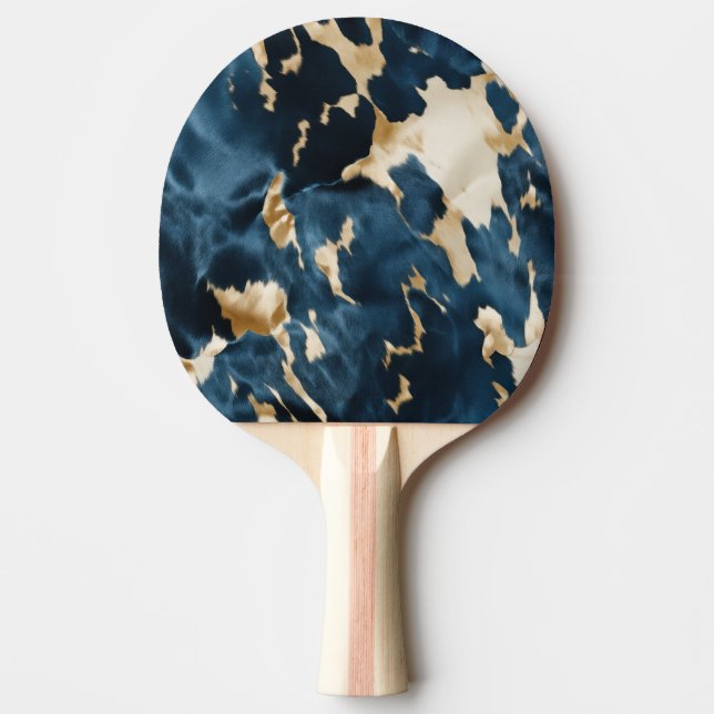 Raquette De Ping Pong Vachette dorée Brown de l'Ouest (Devant)