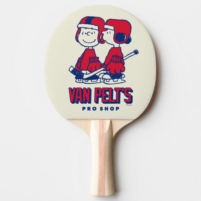 Raquette De Ping Pong Van Pelt's Hockey Club Pro Motif (Devant)