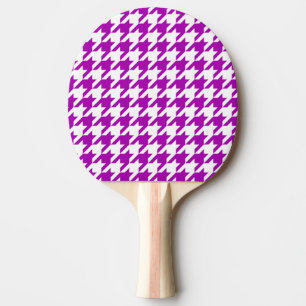 Raquette De Ping Pong Vérification de la position de base violette et bl