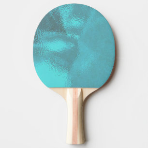 Raquette De Ping Pong Verre bleu Aqua