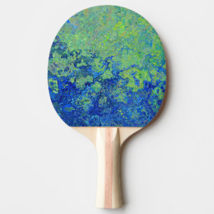 Raquette De Ping Pong Vert bleu