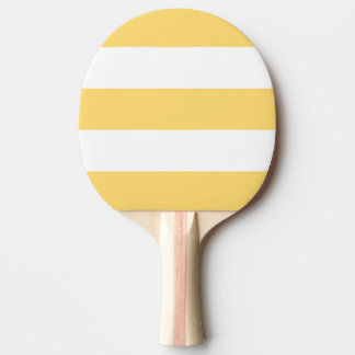 Raquette De Ping Pong Vertikas Jaune Et Blanc