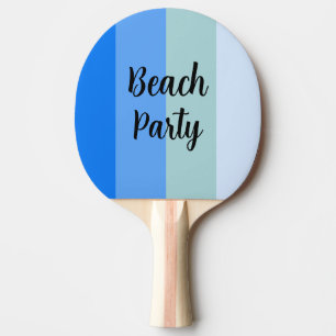 Raquette De Ping Pong Vibes De Plage, Bleues