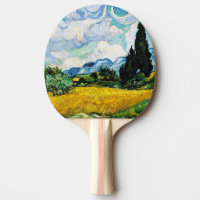 Vincent Van Gogh Champ de blé avec cyprès (1889)