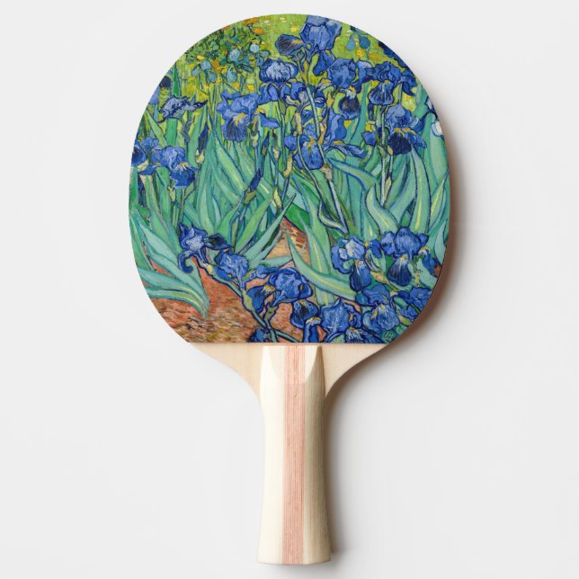Raquette De Ping Pong Vincent Van Gogh - Irises (Devant)