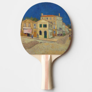 Raquette De Ping Pong Vincent van Gogh - Maison Jaune / Rue