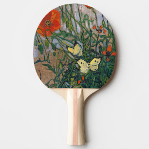 Raquette De Ping Pong Vincent van Gogh - Papillons et papillons