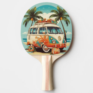 Raquette De Ping Pong Vintage Beach Van