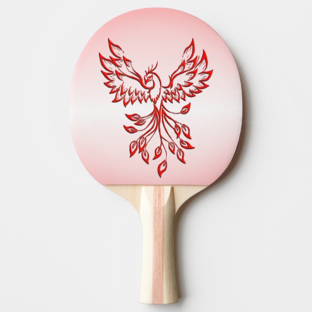Raquette De Ping Pong Vol d'un Phoenix Red (Devant)