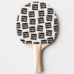 Raquette De Ping Pong Votre logo/autre image téléchargée   Placement alé
