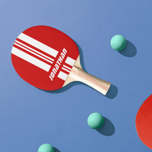 Raquette De Ping Pong Votre nom Couleurs entièrement personnalisées Co
