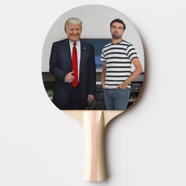 Raquette De Ping Pong Vous avez rencontré le président Donald Trump | Aj (Devant)