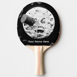Raquette De Ping Pong Voyage vers la Lune, Homme de la Lune, Film muet, 