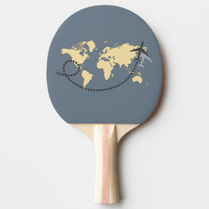 Raquette De Ping Pong Voyons l'illustration du monde