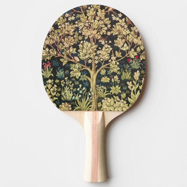 Raquette De Ping Pong William Morris Arbre De Vie (Devant)