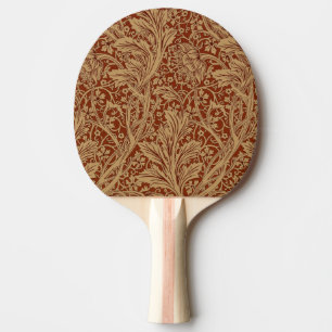 Raquette De Ping Pong William Morris Arcadia Floral Jardin Fleur Classi