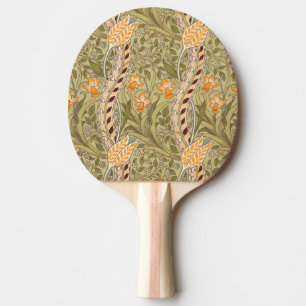 Raquette De Ping Pong William Morris Daffodil Garden Flower Classic Bota