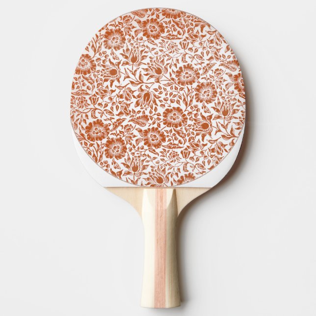 Raquette De Ping Pong William Morris Mallow Fond d'écran floral (Devant)