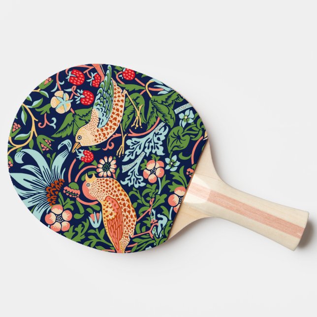 Raquette De Ping Pong William Morris Strawberry Thief (Côté)