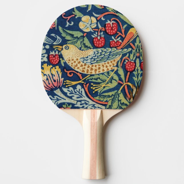 Raquette De Ping Pong William Morris - Thief aux fraises (Devant)