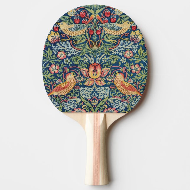 Raquette De Ping Pong William Morris - Thief aux fraises (Devant)