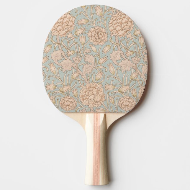 Raquette De Ping Pong William Morris Wild Tulip Fleur Design Floral (Devant)