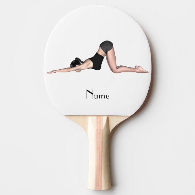 Raquette De Ping Pong Yoga Poses Thunder_Cove (Devant)
