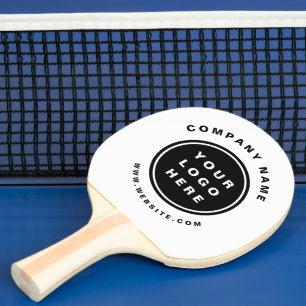 Raquette De Ping Pong Your Business Logo Promoteur Business Company