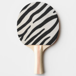 Raquette De Ping Pong Zebra Stripes Exotic Poster de animal