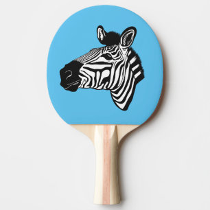 Raquette De Ping Pong Zèbre