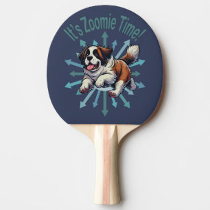 Raquette De Ping Pong Zoomie Heure Saint Bernard