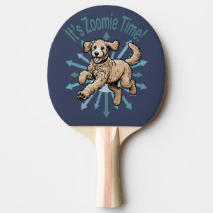 Raquette De Ping Pong Zoomie Time Golden Doodle