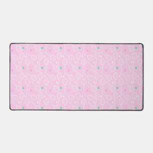 Raquette de tennis et Motif de balle Retro Pastel 