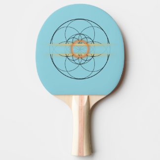 raquette ping pong fleur de vie